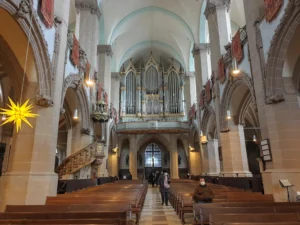 Brasov black church inside