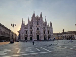 Milan Duomo early morning