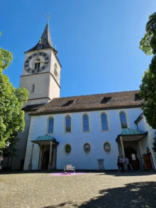 St. Peter Church Zurich view