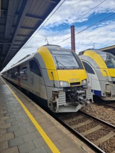 Train from Brussels to Antwerp