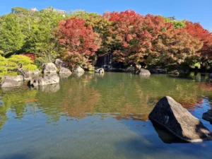 Koko-en gardens in Himeji