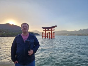 Floating Torii Gate of Miyajima and Paul
