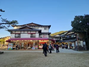 Miyajima shopping streets