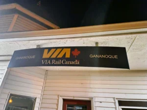 Gananoque train station