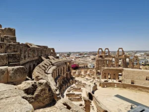 El Jem Roman Amphitheatre view