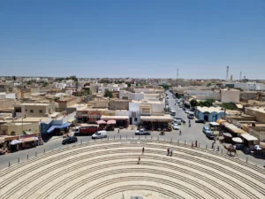 El Jem Roman Amphitheatre view from above