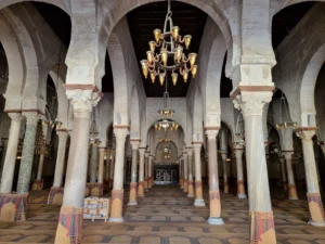 Great Mosque of Kairouan inside