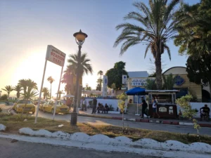 Hammamet taxi station