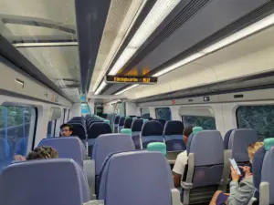 London to Whitstable by train