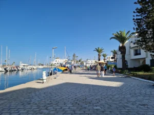 Port El Kantaoui view