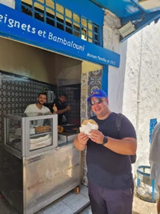 Sidi Bou Said beignets