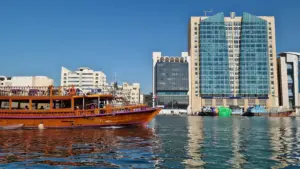 Dubai Creek boat