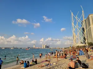 Dubai Marina beach