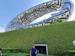 Dubai Museum of the Future and Paul