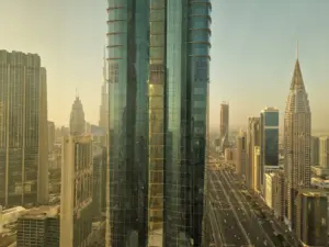 Dubai views from the hotel
