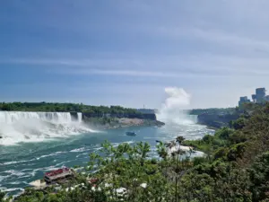 Grand View Restaurant view of Niagara Falls