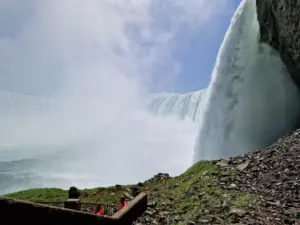 Journey Behind the Falls view of Horseshoe