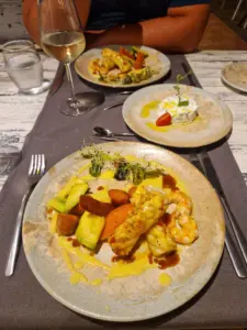 Sentido Marea food a la carte Foodisiac mains
