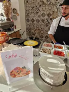 Sentido Marea food breakfast omeletts