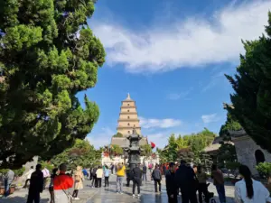Daci'en Temple with Pagoda view