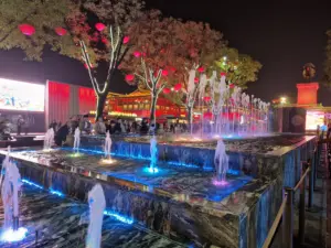 Datang Everbright City shouting fountain