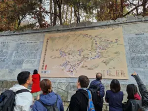 Great Wall of China Mutianyu section map