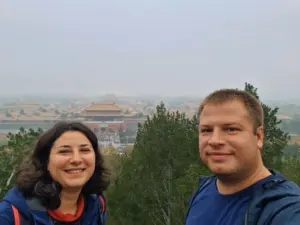 Jingshan Park views