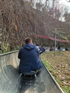 Mutianyu Toboggan ride views