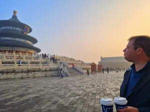 Temple of Heaven - Hall of Prayer for Good Harvests view