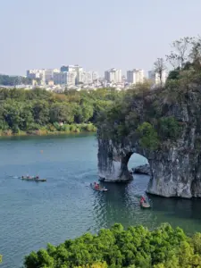 Elephant Trunk Hill view