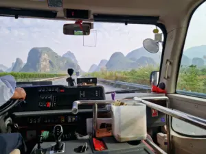 Guilin airport to Yangshuo