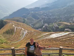 Longji Rice Terraces view
