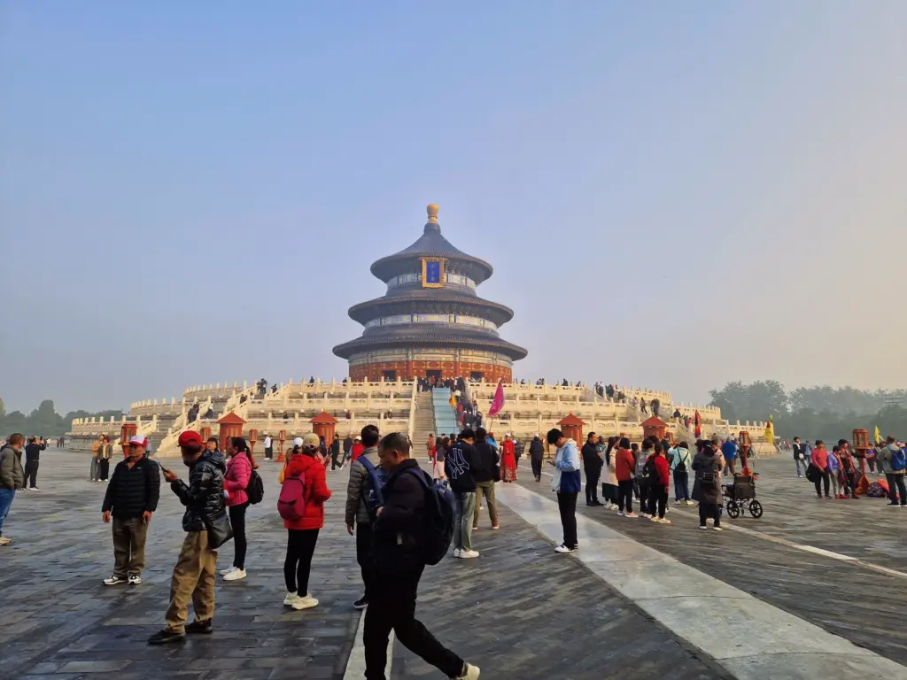 Temple of Heaven Beijing view