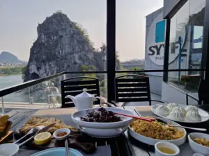 ZUI Lijiang Restaurant views