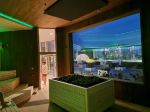 Therme A Terra sauna night