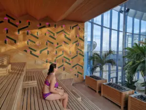 Therme Amazon sauna