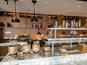 Jolie Vue hotel Guilin breakfast view