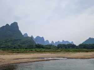 Xingping boat trip views