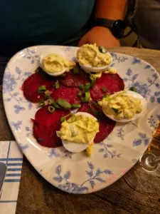 Paris food - Germaine eggs