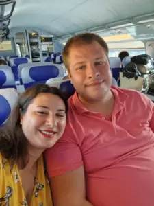 Train selfies again