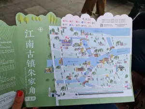 Zhujiajiao map and routes