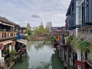 Zhujiajiao views from the bridge