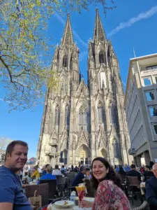 Cafe Reichard with a view