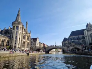 Ghent bridge view