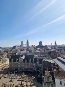 Ghent from above