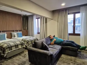 Grand Hotel Yantra Veliko Tarnovo and Paul