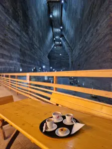 Slanic salt mine coffee break