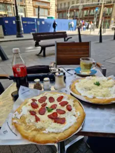 Budapest food - langos