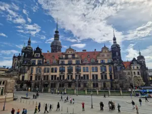 Dresden Castle view