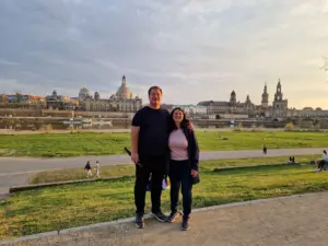 Dresden skyline views